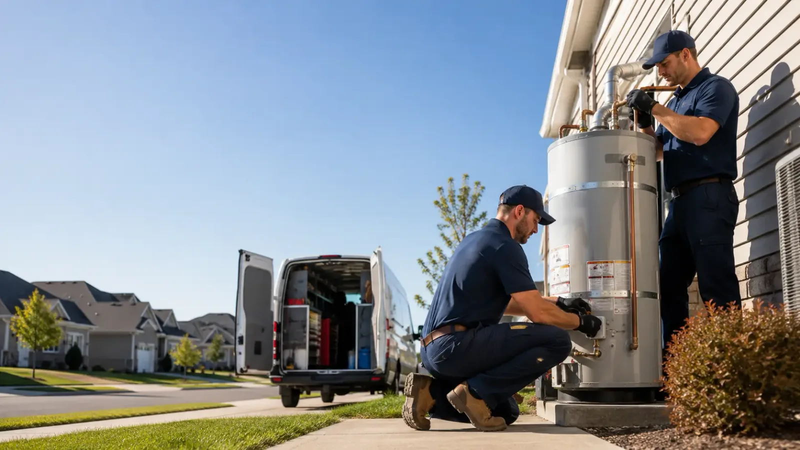 Water Heater Installation in Burlington, PA